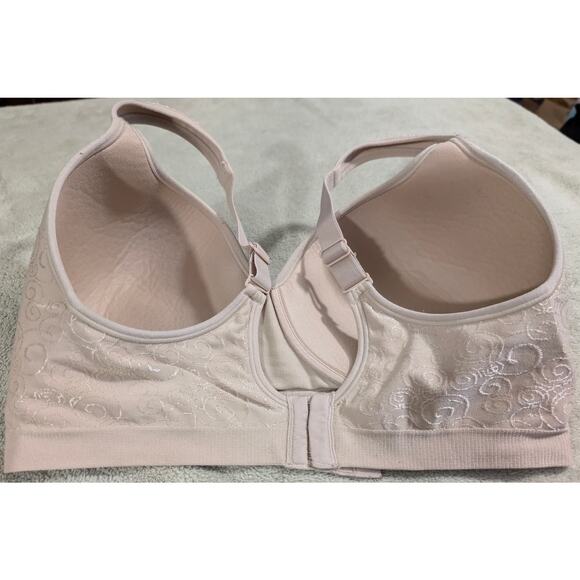 BUNDLE ONLY Bali 3463 Comfort Revolution Bra Wireless 38DD 38 DD Beige Padded - Picture 4 of 4